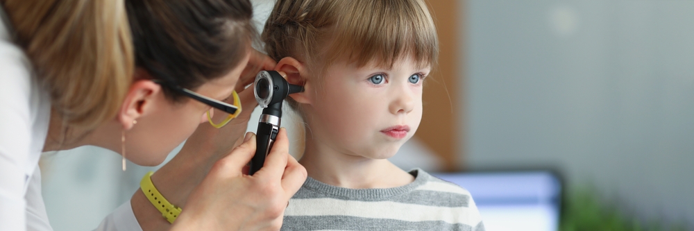 child ear inspection